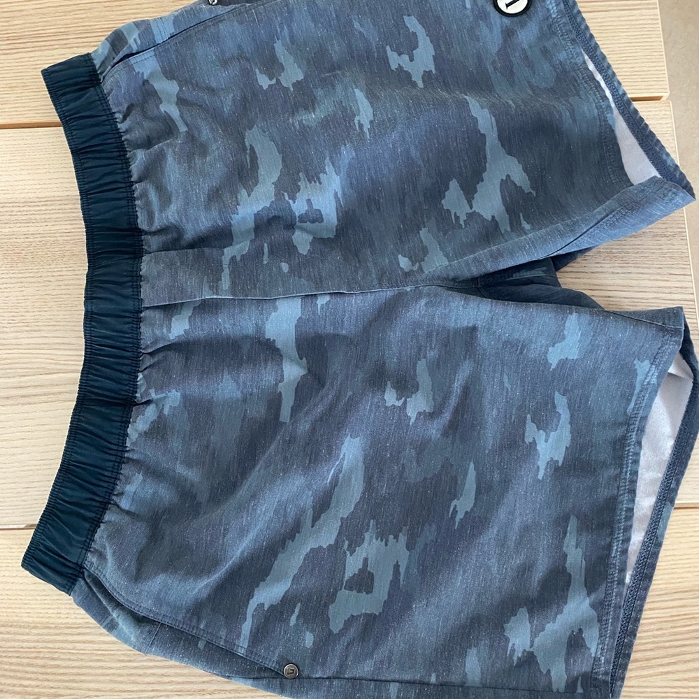 Vuori Blue Camo Athletic Shorts - Picture 5 of 5